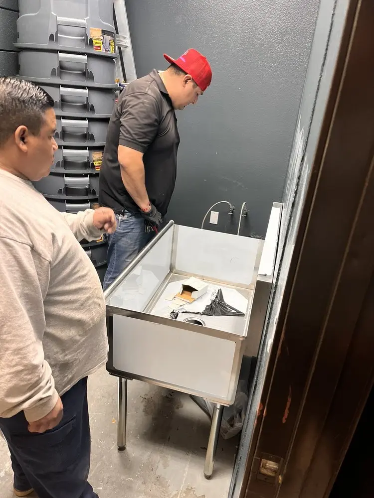 Commercial plumbing and sink installation in Fort Hood